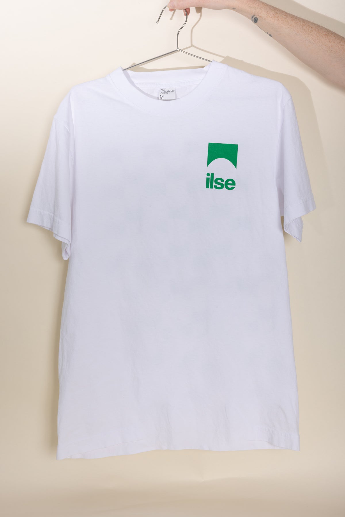 Ilse T-Shirt: White/Green